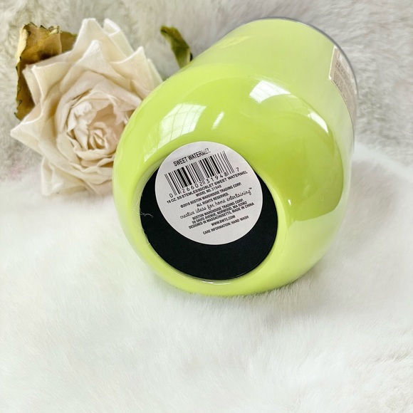 New with tag “LIFE IS SWEET” 16oz INSULATED STEMLESS DOUBLE WALLED CUP w/lid - Picture 5 of 7